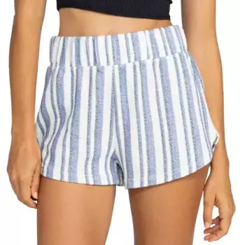 Женские шорты Roxy Drop a Wave, цвет Bijou Blue Sml Slk Stripe