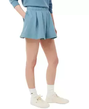 Женские шорты с логотипом LACOSTE USA, серый