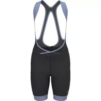 Женские шорты с нагрудником нулевого веса Odlo, черный