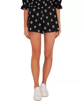 Женские шорты с присборенной вышивкой CeCe