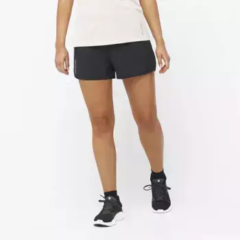 Женские шорты Salomon Cross 3 дюйма, черный