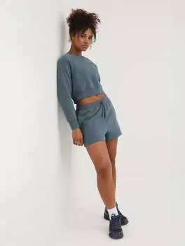 Женские шорты Smithy из эко-флиса Bench., цвет stormy weather