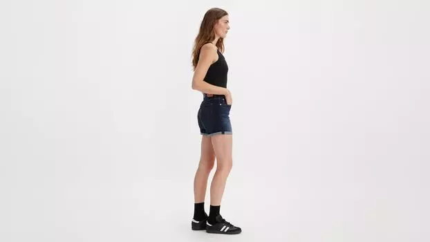 Женские шорты средней длины Levi's, цвет Young And Old - Light Wash