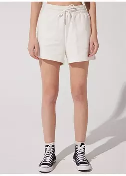 Женские шорты стандартного кроя с нормальной талией цвета экрю Lee