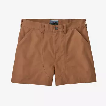 Женские шорты-стойка из регенеративного органического сертифицированного хлопка Patagonia, коричневый