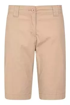 Женские шорты стрейч свободного покроя Mountain Warehouse, бежевый