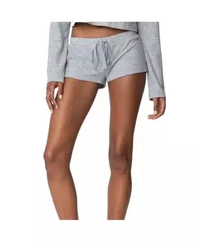 Женские шорты Teddy Waffle Edikted, серый