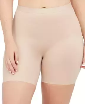 Женские шорты Thinstincts 2.0 с высокой талией до середины бедра SPANX, коричневый/бежевый