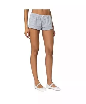 Женские шорты в полоску Astor Edikted, серый