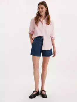 Женские шорты в полулегком весе для мамы Levi's, цвет Paper Map - Dark Wash
