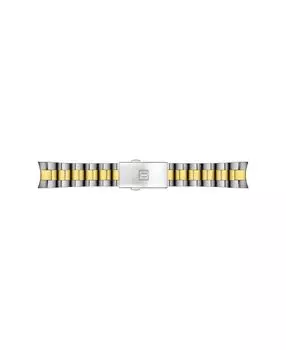 Женские швейцарские часы PR 100 Sport Chic T-Classic с двухцветным браслетом из нержавеющей стали, 36 мм Tissot