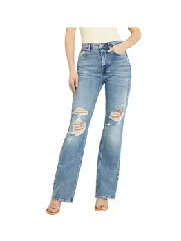 Женские синие джинсовые джинсы Guess