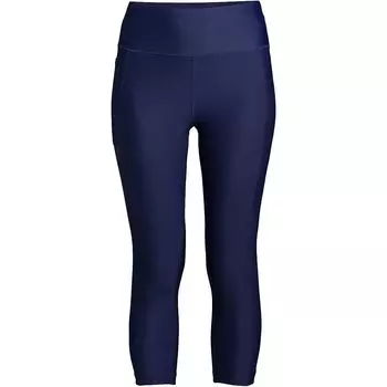 Женские скромные леггинсы для плавания с высокой талией и защитой от солнца UPF 50 Lands' End