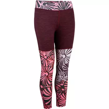 Женские скрученные Брюки фиолетового цвета из мериноса FreiSein, цвет Schwarz-Violett Meliert