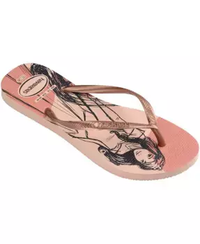 Женские сланцы Princess Slip On на тонкой подошве Havaianas, розовый