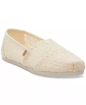 Женские слипоны Alpargata Cloudbound из переработанного сырья TOMS, белый