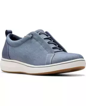 Женские слипоны Cloudsteppers Breeze Sky Clarks, синий