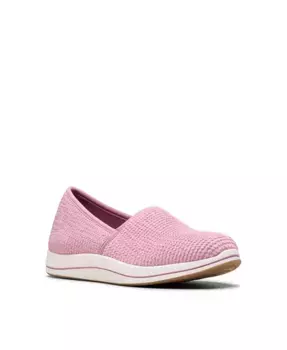 Женские слипоны Cloudsteppers Breeze Stretch Clarks, фиолетовый