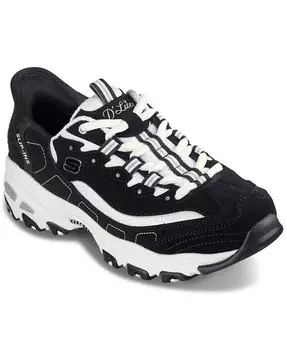 Женские слипоны- D'Lites – новые классические повседневные кроссовки от Finish Line Skechers, мультиколор