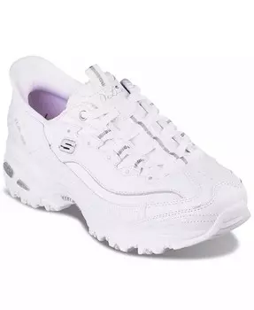 Женские слипоны - D'Lites - повседневные кроссовки New Scene от Finish Line Skechers, белый