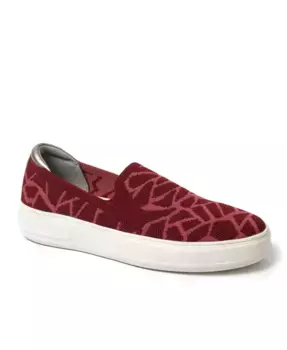 Женские слипоны Dearfoams Sophie, красный