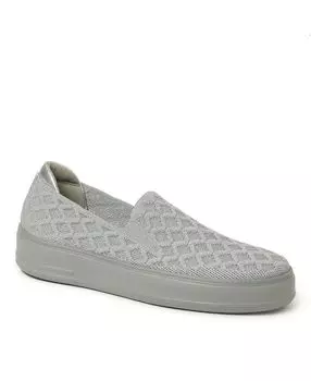 Женские слипоны Dearfoams Sophie, серый