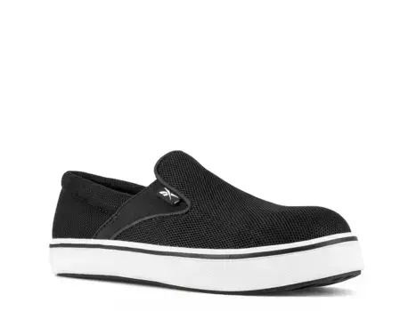 Женские слипоны для работы с композитным мыском Comfortie Reebok Work, Black