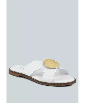 Женские слипоны EUDORA с украшением Rag & Co, белый