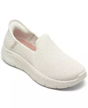 Женские слипоны- GO WALK FLEX — прогулочные кроссовки-слипоны Relish от Finish Line Skechers, белый