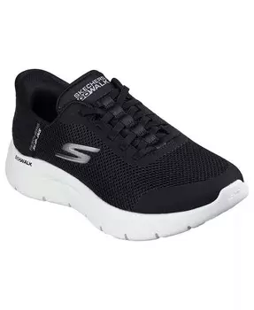 Женские слипоны: Go Walk Flex — прогулочные слипоны Grand Entry Skechers, черный