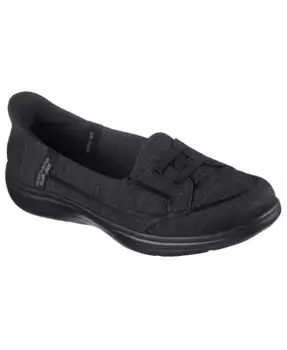 Женские слипоны: On-the-GO Flex - повседневные кеды-слипоны Radiant Dreaming от Finish Line Skechers, черный