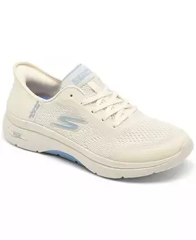 Женские слипоны: прогулочные кроссовки Go Walk Arch Fit 2.0 от Finish Line Skechers, слоновая кость