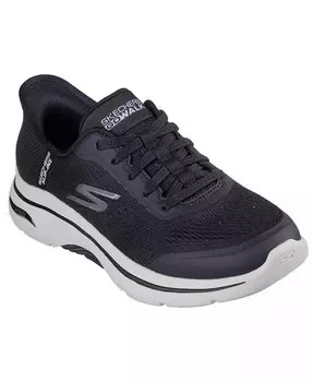 Женские слипоны: прогулочные кроссовки Go Walk Arch Fit 2.0 от Finish Line Skechers, черный