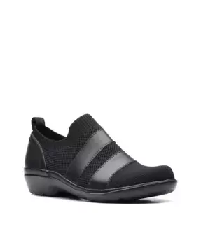Женские слипоны Sashlyn Edge Clarks, черный