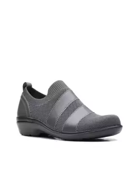 Женские слипоны Sashlyn Edge Clarks, серый