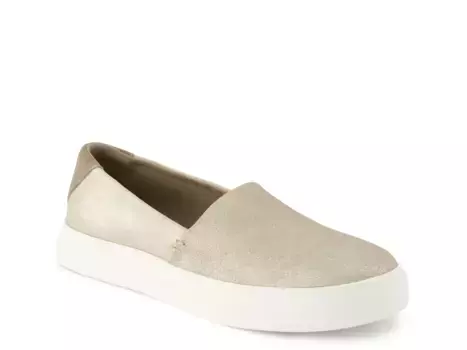 Женские слипоны Toms, Platino Suede