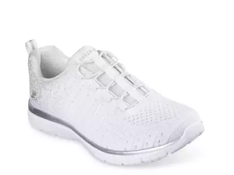 Женские слипоны Virtue Lucent Skechers, White