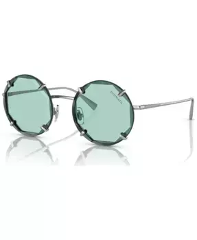 Женские солнцезащитные очки 52, TF3091 Tiffany & Co., зеленый