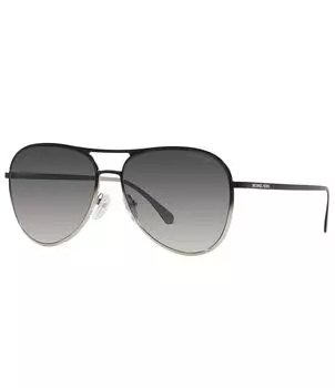 Женские солнцезащитные очки-авиаторы Michael Kors 0MK1089 59 мм с градиентом, серый