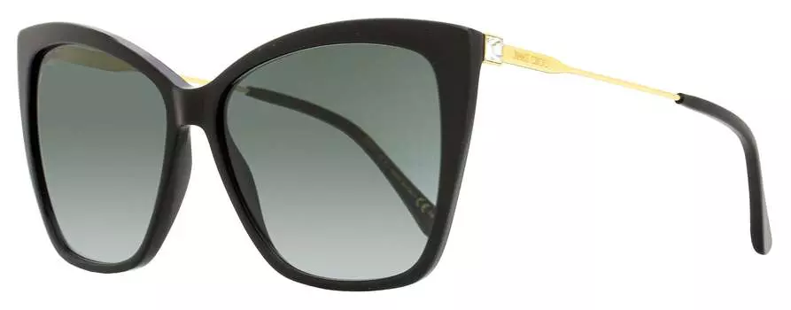 Женские солнцезащитные очки-бабочки Jimmy Choo Seba 8079O Black/Gold 58 мм