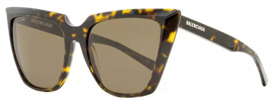 Женские солнцезащитные очки Balenciaga Cateye BB0046S 002 Havana 55 мм