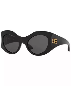 Женские солнцезащитные очки, BB0256S Balenciaga, черный