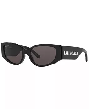 Женские солнцезащитные очки, BB0258S Balenciaga, черный