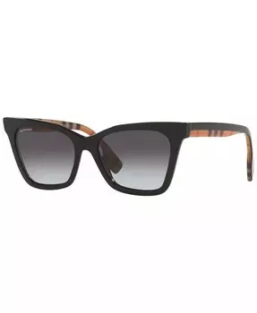 Женские солнцезащитные очки, BE4346 Burberry, черный
