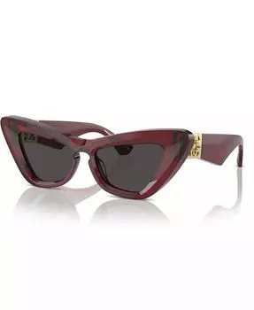 Женские солнцезащитные очки, Be4421U Burberry, красный