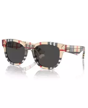 Женские солнцезащитные очки, Be4432U Burberry, коричневый