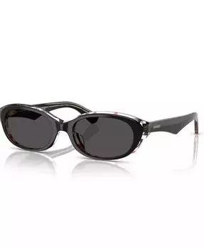 Женские солнцезащитные очки BE4447D Burberry, серебро