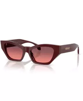 Женские солнцезащитные очки большого размера, VE4488U Versace, красный
