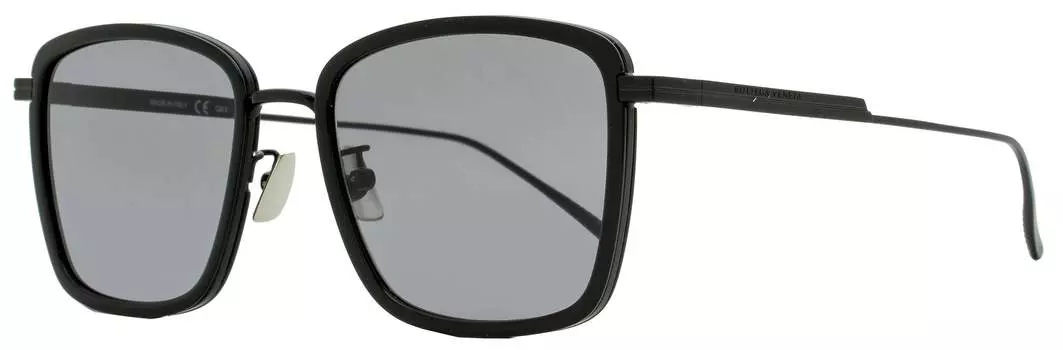 Женские солнцезащитные очки Bottega Veneta BV1008SK 002 черные 55 мм
