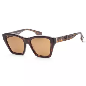 Женские солнцезащитные очки Burberry 54 мм, цвет Dark Havana